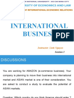 International Business - COuntry Analysis1