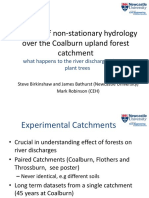45 Years of Non-Stationary Hydrology Over The Coalburn Upland Forest Catchment