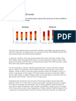 Writing Task 1 (Bar Chart) - Answer