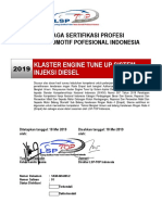 SKM 349 003.2 Etu Sistem Injeksi Diesel 2019