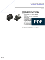 Italtechnica Pressure Switch - Brochure