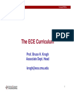 The ECE Curriculum: Prof. Bruce H. Krogh Associate Dept. Head Krogh@ece - Cmu.edu