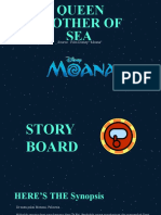 Story Board Moana Kelas Fantasy