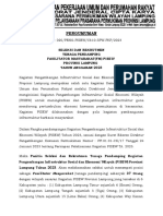 Pengumuman - Rekrutmen FM Pisew 2023