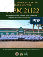 Curso Superior de Polícia Militar inicia com 145 novos cadetes