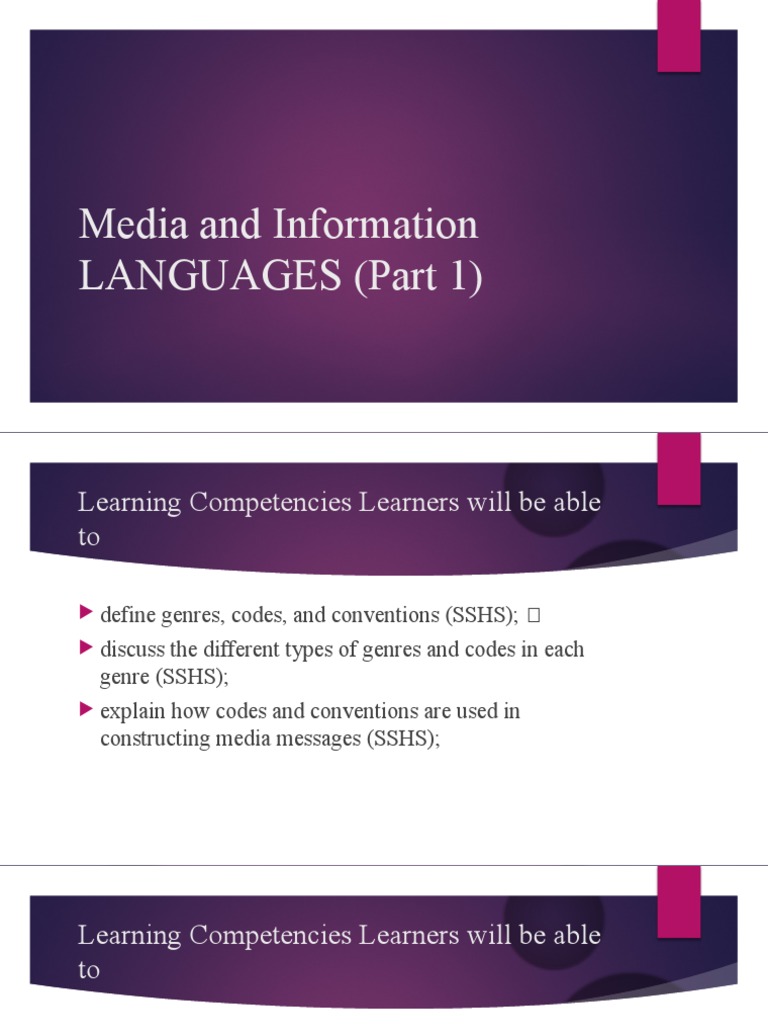 06 VISUAL Cam Shot Media and Information LANGUAGES | PDF | Camera ...