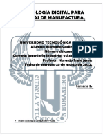 Entregable 1. Tecnología Digital para Sistemas de Manufactura PDF