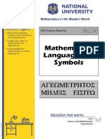 CM 2 MMW Chapter 2 Mathematics As A Language and Symbols