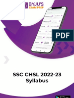 SSC CHSL Syllabus 34