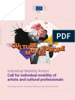 Culture Moves Europe Individual Mobility Call Document v2 221208
