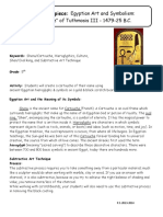Egyptian Art Lesson-Cartouche-5th Grade