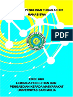 Buku Panduan Penulisan Tugas Akhir Mahasiswa