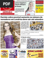 Jornal União - Edição de 15 à 30 de Agosto de 2011