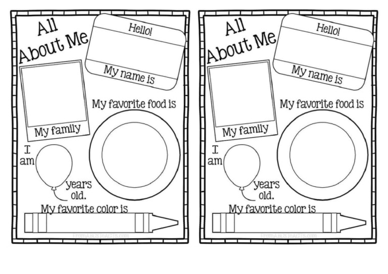 All About Me | PDF