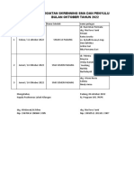 Jadwal Skrenning Dan Penyuluhan Hiv