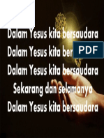 Sesi 1. E. Dalam Yesus Kita Bersaudara