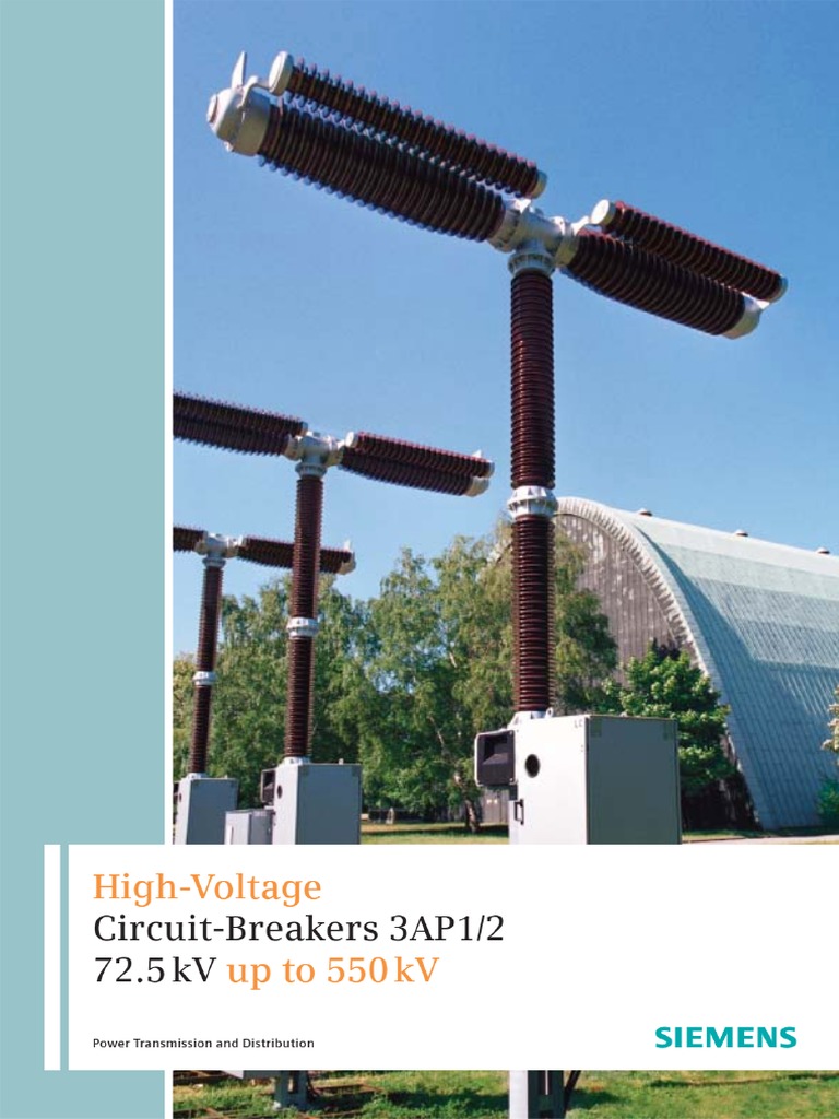 High-Voltage Circuit-Breakers 3AP1 - 2 72.5 KV Up To 550 KV 2 | PDF