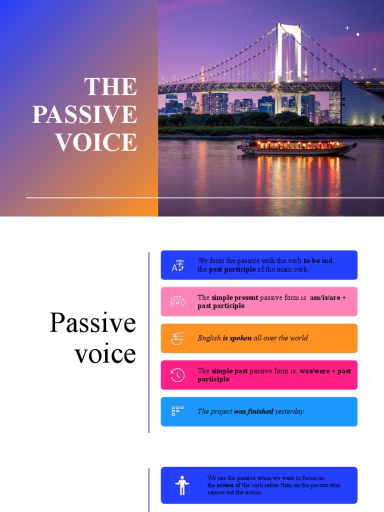 Passive Voice PDF Verb Linguistics