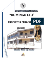 Propuesta Pedagogica DomingoCeli