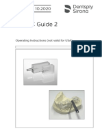 CEREC Guide 2: Operating Instructions (Not Valid For USA)