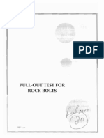 Download Pull Out Test for rock bolts by Guna SN62402322 doc pdf