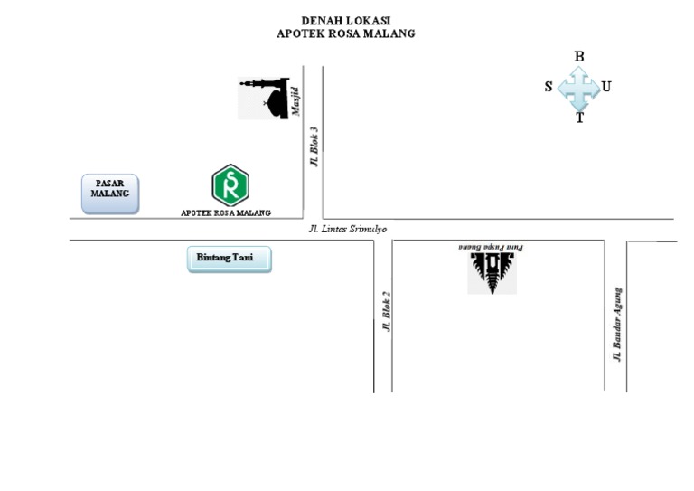 Denah Lokasi Malang | PDF