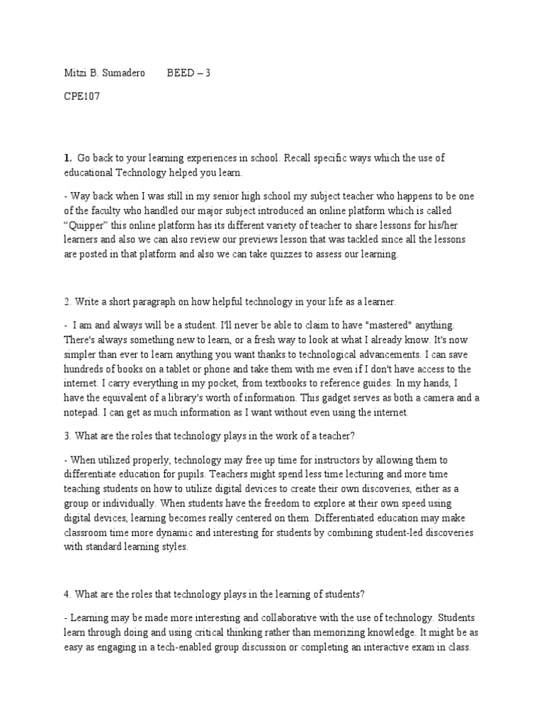 Module 1activity 1.3 | Descargar gratis PDF | Learning | Teachers image.
