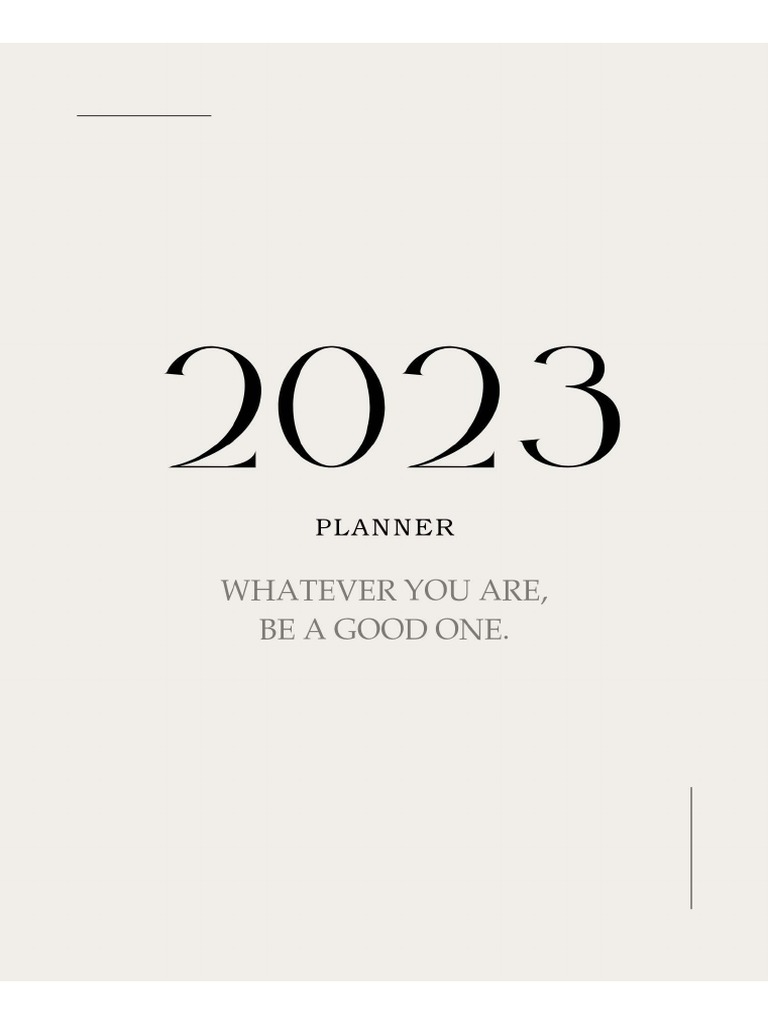 Week 22 2023 Planner