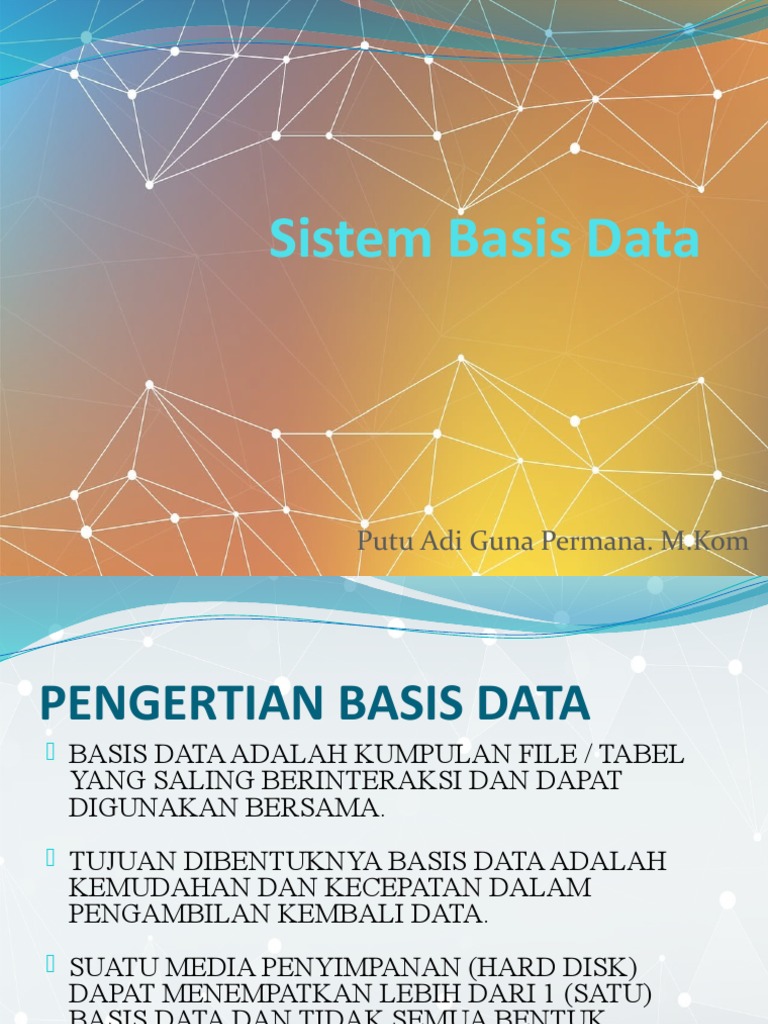 Pengenalan Basis Data | PDF