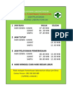 Jam Pelayanan Laborat