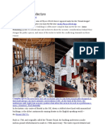 Acoustics design challenges of public buildings