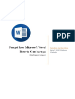Menu Dan Ikon Pada Microsoft Word 2007
