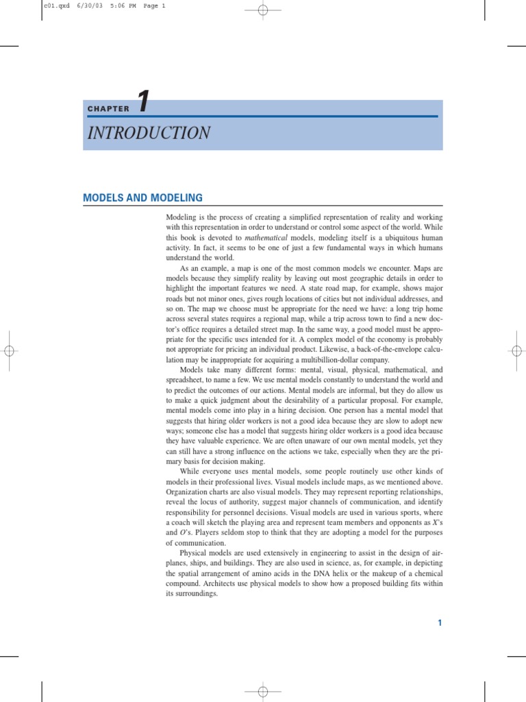 Models and Modeling - Powell and Baker | PDF | Decision Support System ...
