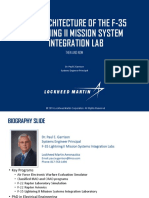 The Architecture of The F-35 Lightning II Mission System Integration Lab - Then and Now