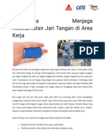 Pentingnya Menjaga Keselamatan Jari Tangan Di Area Kerja