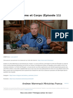 Esprit Ame Et Corps Episode 11 Andrew Wommack