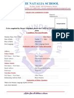 Fee Structure - Grade 1