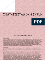 Instabilitas Dan Jatuh