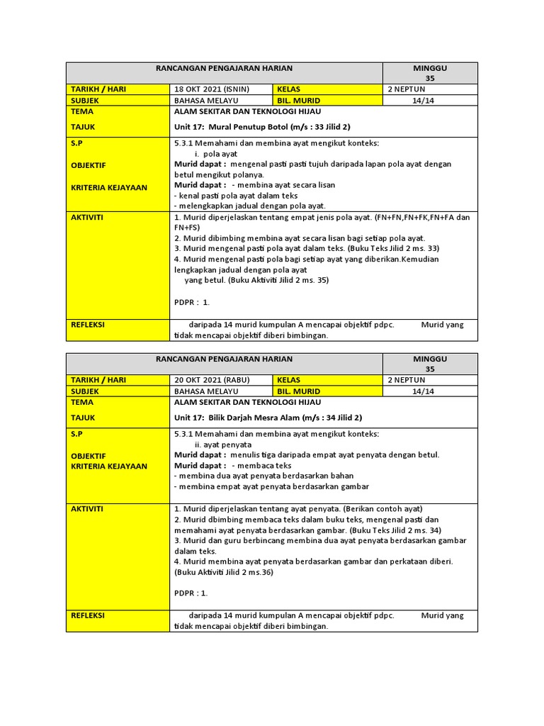 RPH 2 Neptun (Oktober) | PDF