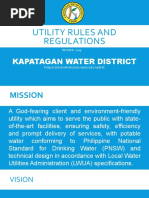 Manila Water 2024 Tariff Rates Overview | PDF | Sewerage | Water Supply