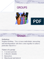 Groups & Teams - Done