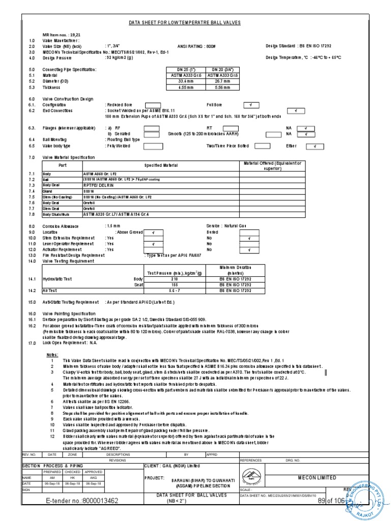 Sample DS | PDF | Materials | Mechanical Engineering