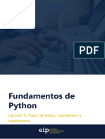 Actividad Leccion3 FANDAMENTOS PYTHON