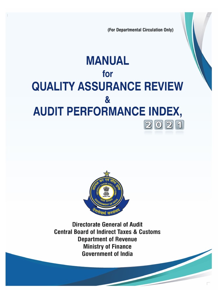 Qar And Api Manual 2021 Pdf Audit Taxes