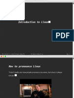 Lesson 1 - Introduction To Linux - LPIC 1