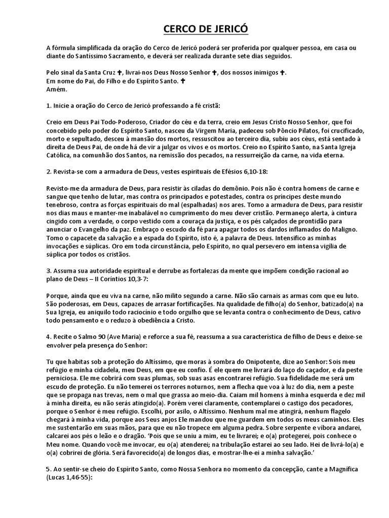 Cerco De Jericó Pdf Josué Jesus