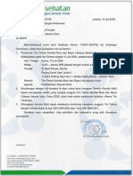 Undangan Pertemuan Tim Teknis Kendali Mutu Dan Biaya Cabang Jakarta Utara