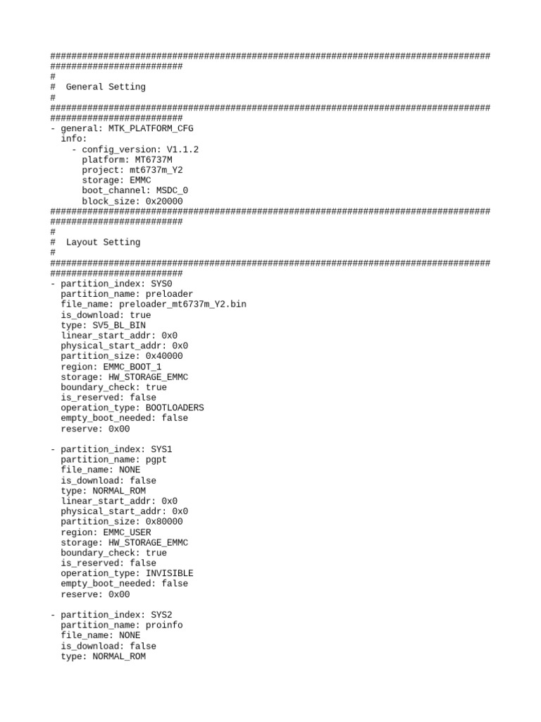 MT6737M Android Scatter PDF Computer Data Storage Information Technology Management