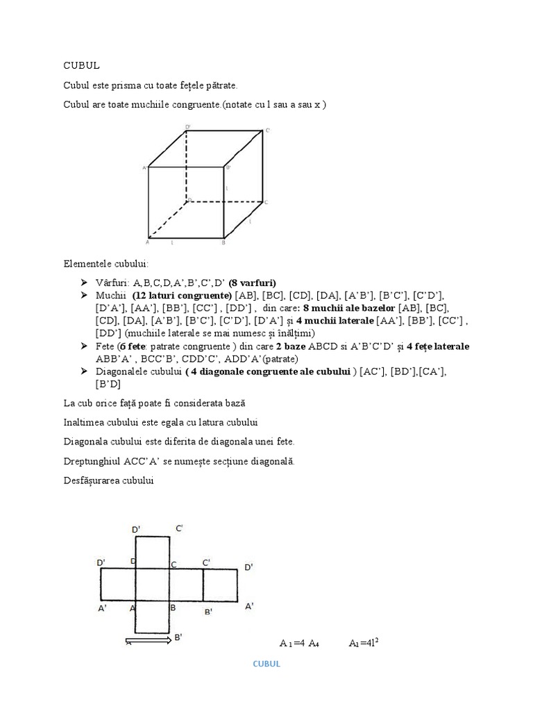Cubul | PDF