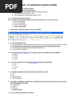 Internet Si Comunicare Pentru Studiu